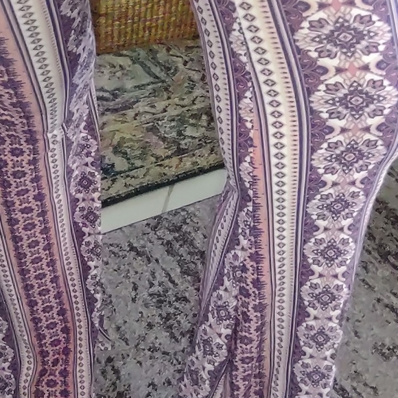 Flared Bohemian leggins Ladies Pants Soft/Stylish NWT Med Perfect Spring Look - Picture 5 of 11